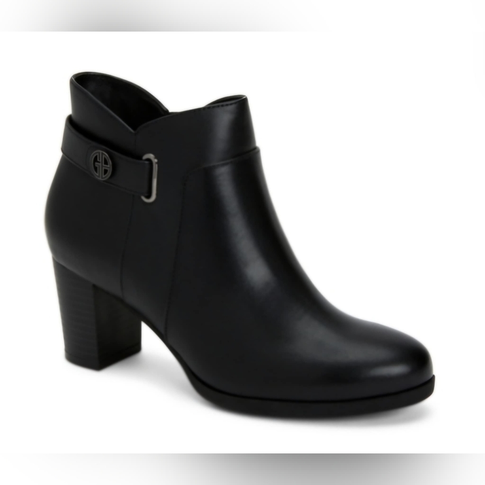 Giani Bernini Women's Artemyss Memory Foam Block Heel Dress Booties